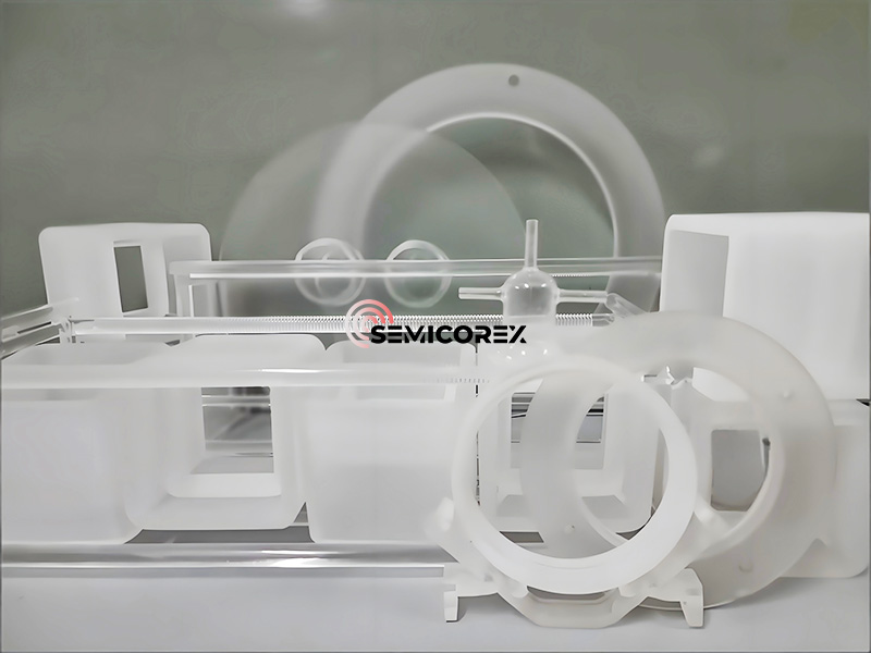 Jakie jest naprężenie części ze szkła kwarcowego