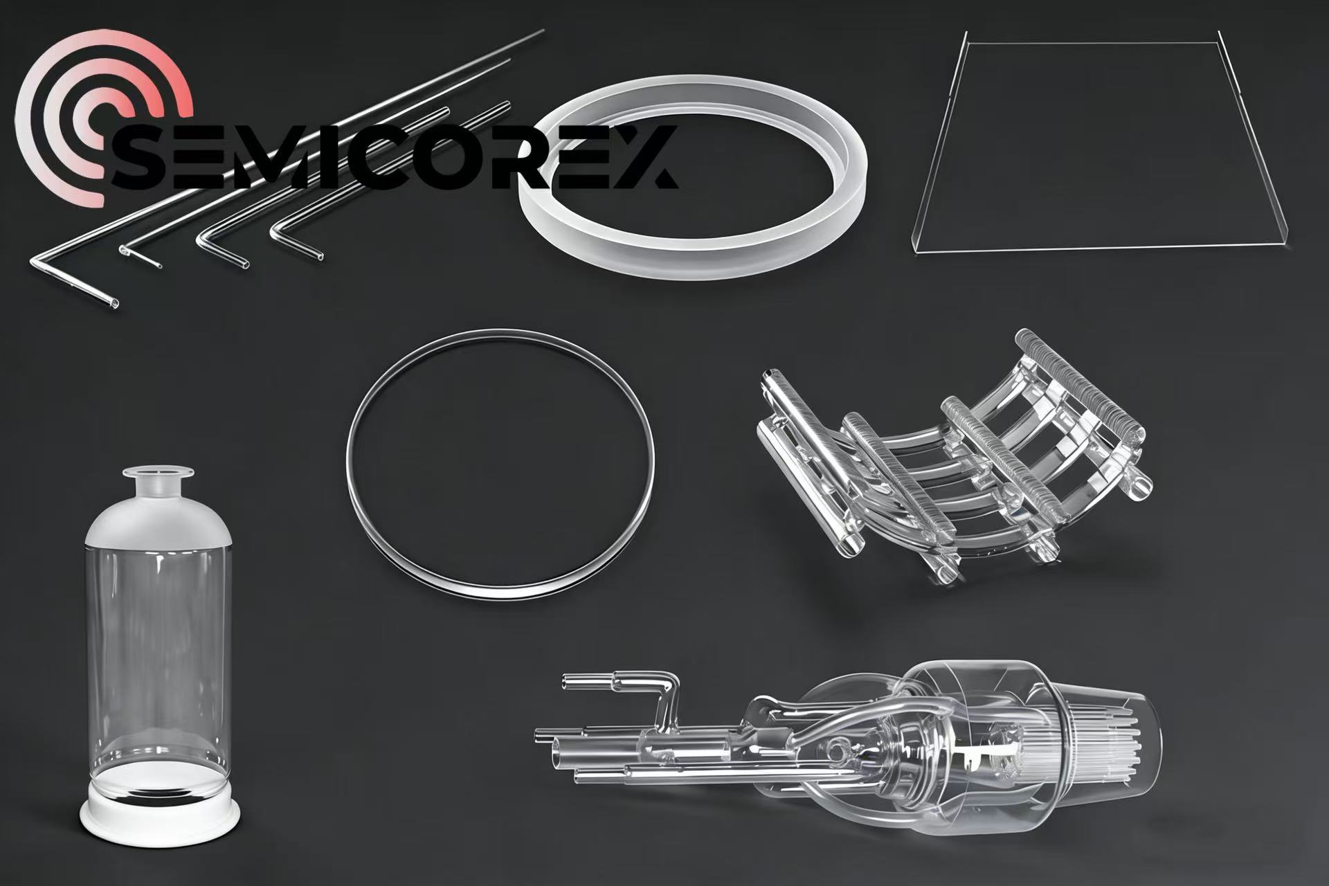 Typowe komponenty i zastosowania kwarcu półprzewodnikowego