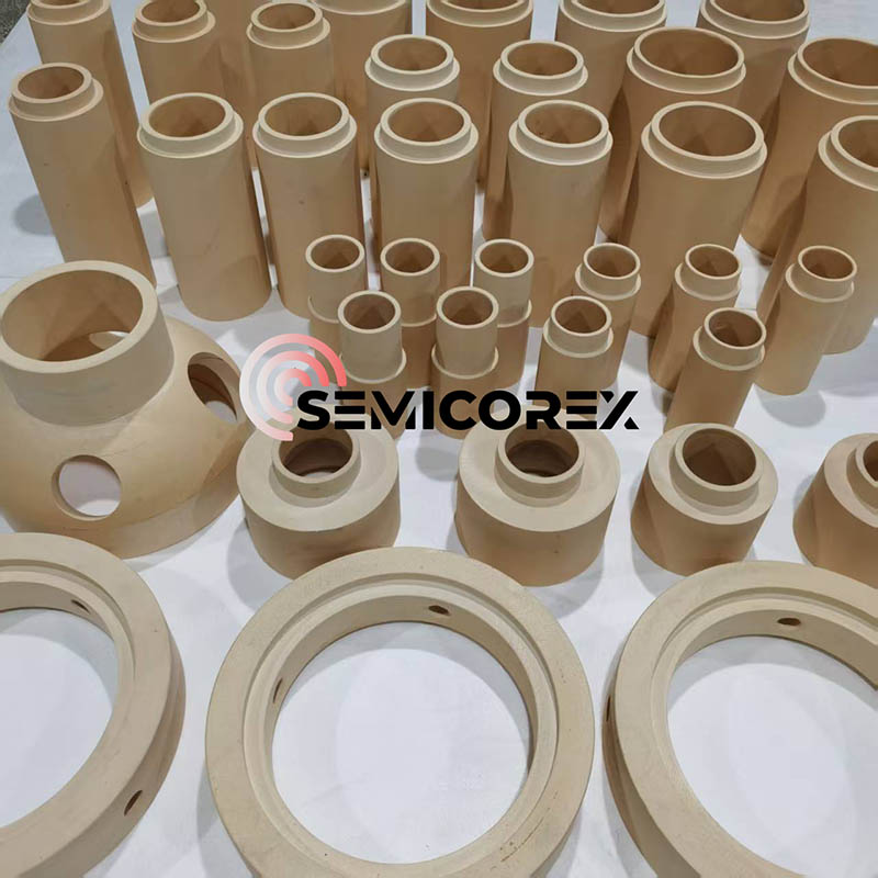 Części ze stopionego tlenku cyrkonu