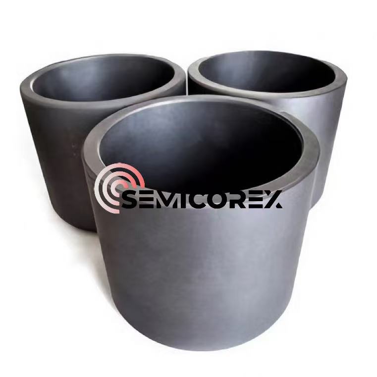 Tygle grafitowe pokryte SiC