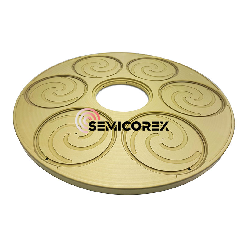 Płytka planetarna pokryta TaC